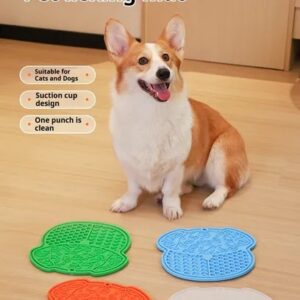 Dog Lick Mat for Anxiety Relief & Slow Feeding