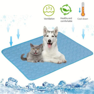 Cooling Mat Dogs Cats - Self-Cooling Ice Pad | TINGKER
